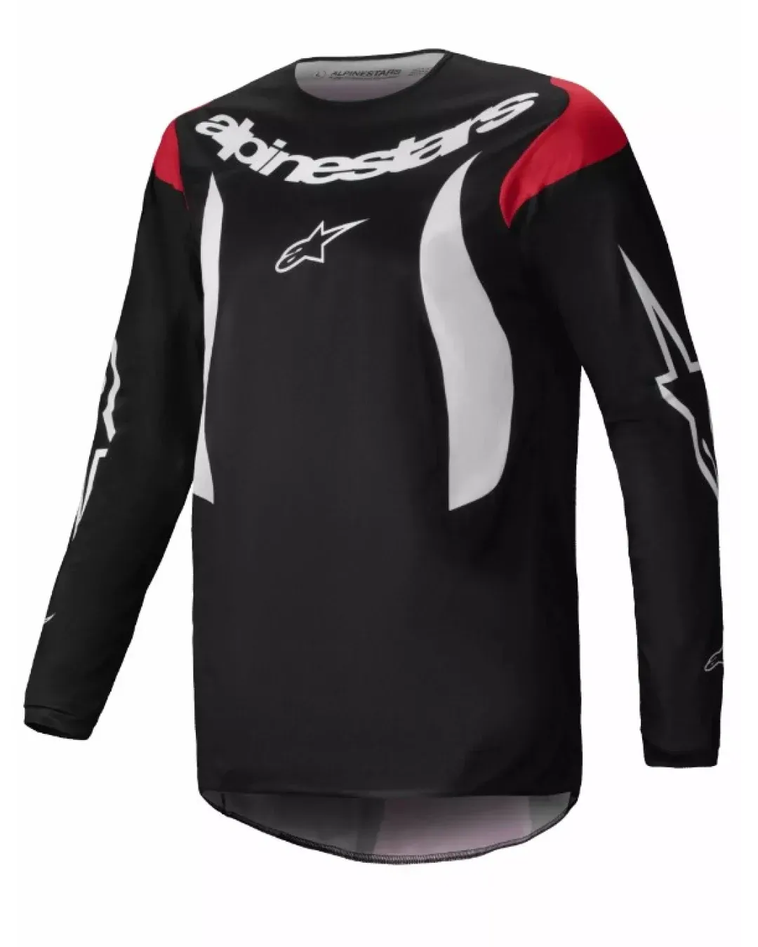 Мотокрос джърси Alpinestars FLUID HAUL BLACK/WHITE