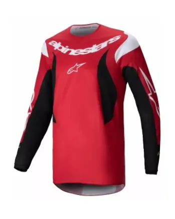 Мотокрос джърси Alpinestars FLUID HAUL RED/BLACK
