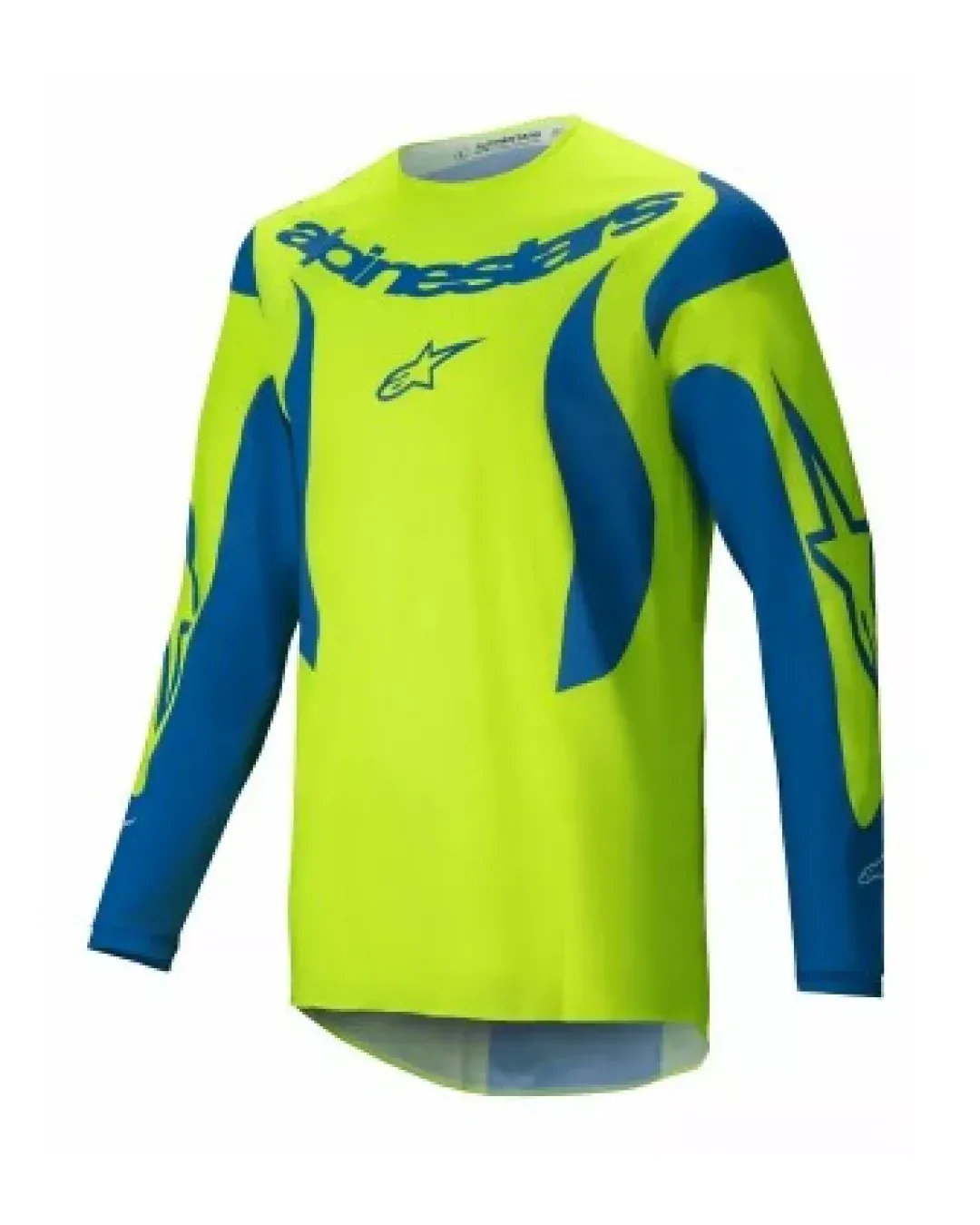 Мотокрос джърси Alpinestars FLUID HAUL YELLOW/BLUE