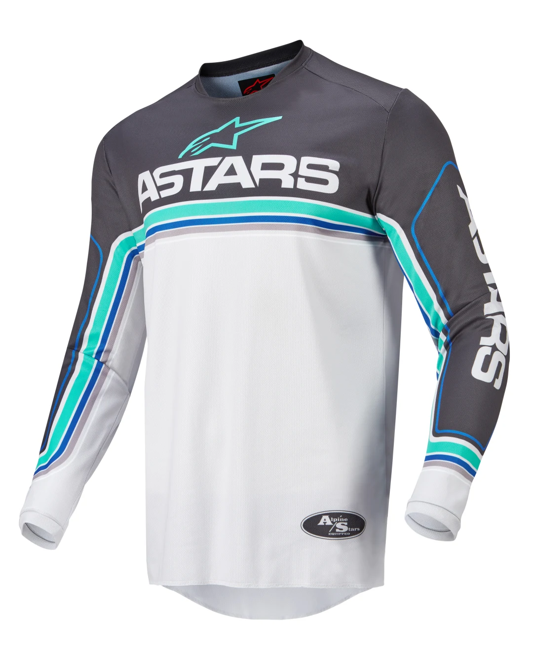 Мотокрос джърси ALPINESTARS Fluid Speed S21 BLUE/GRAY