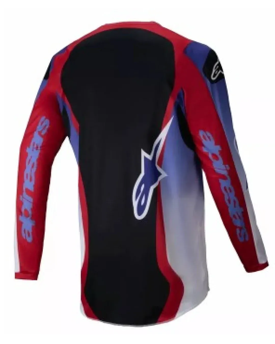Мотокрос джърси Alpinestars FLUID WURX PURPLE/RED