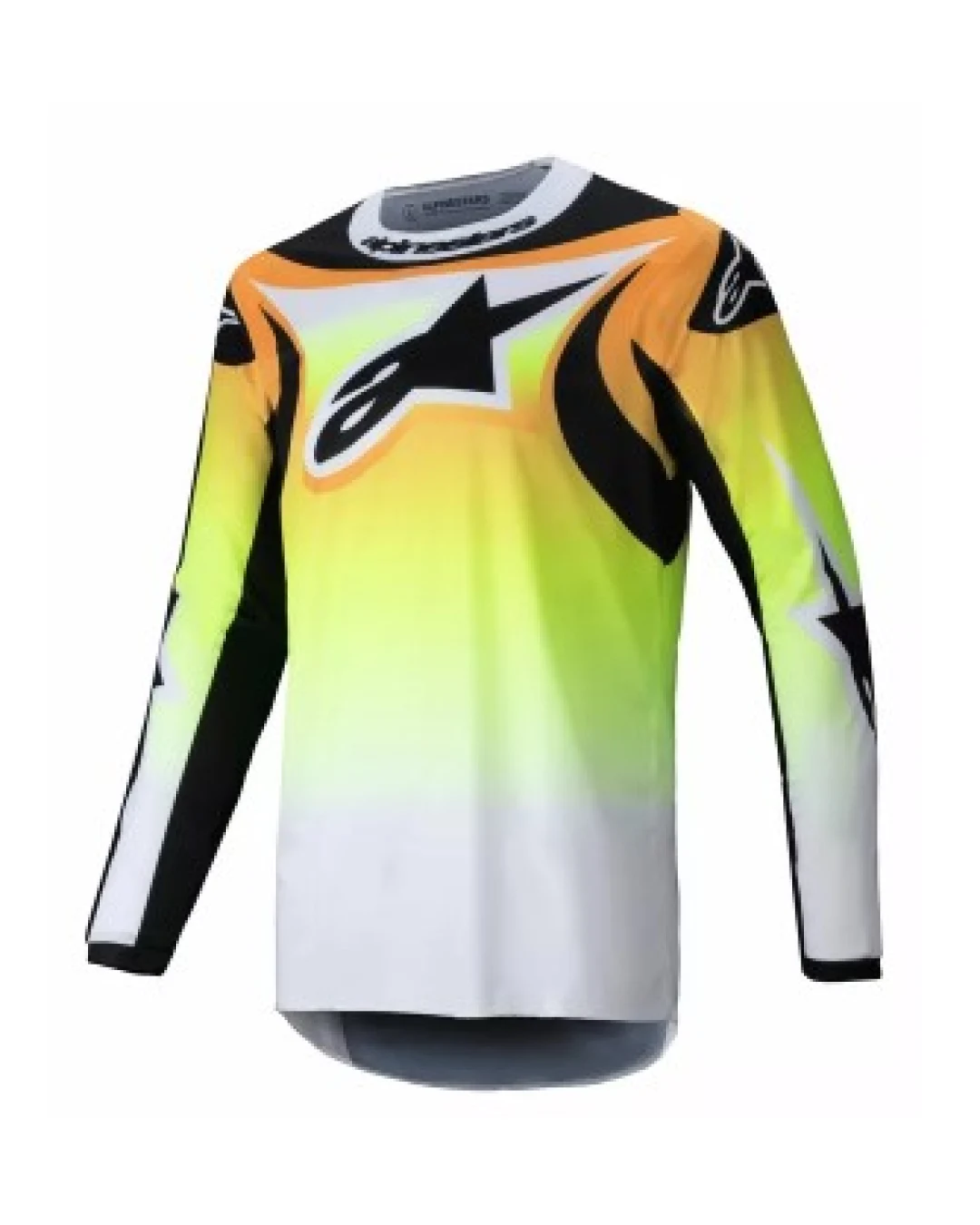 Мотокрос джърси Alpinestars FLUID WURX YELLOW/BLACK