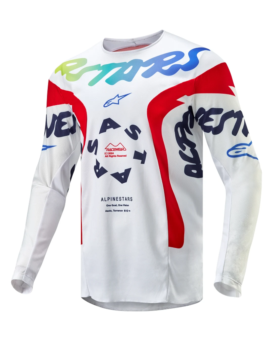 Мотокрос джърси ALPINESTARS RAC-HANA WHT/MULT