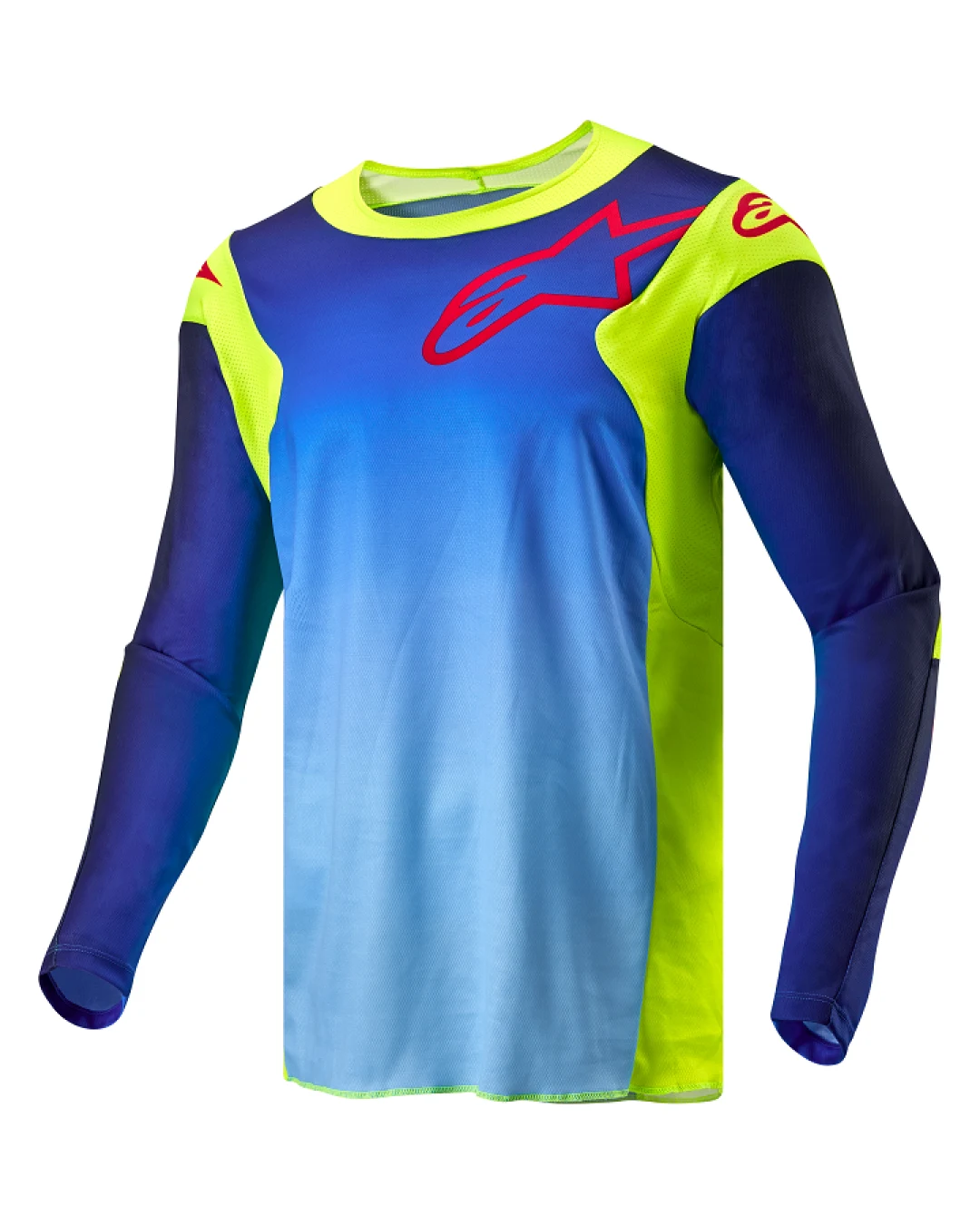 Мотокрос джърси ALPINESTARS RAC-HOEN YLW/BLU