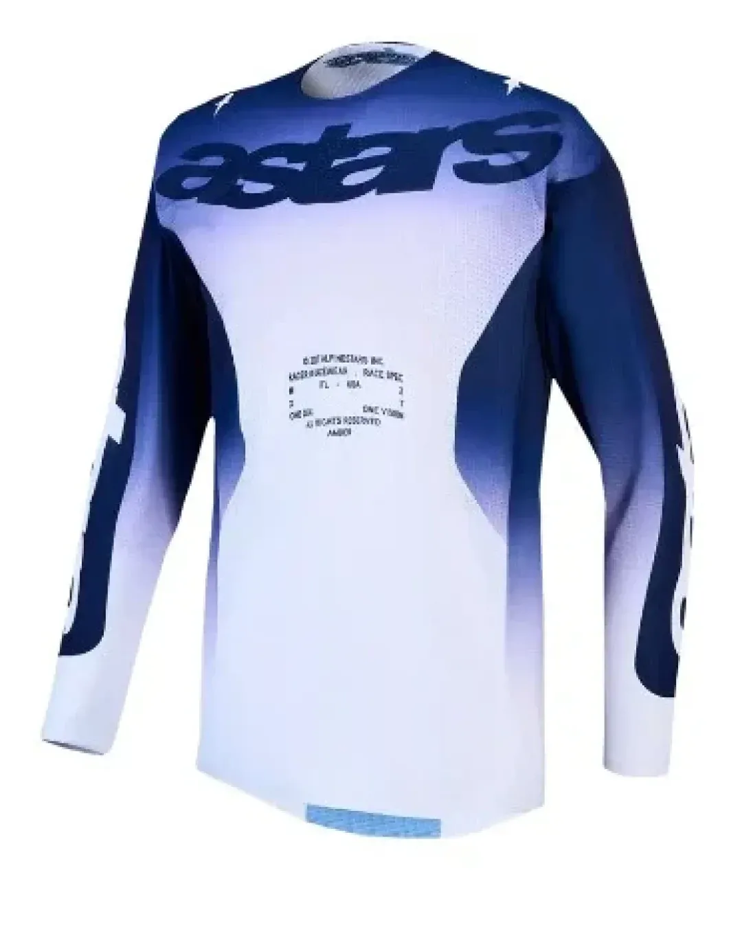 Мотокрос джърси ALPINESTARS RACER AIR AMBER BL/NV/WH