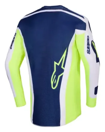 Мотокрос джърси Alpinestars RACER AIR RIWAY GRAY/YELLOW/BLUE
