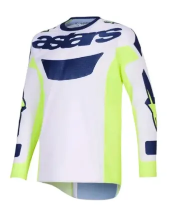 Мотокрос джърси Alpinestars RACER AIR RIWAY GRAY/YELLOW/BLUE