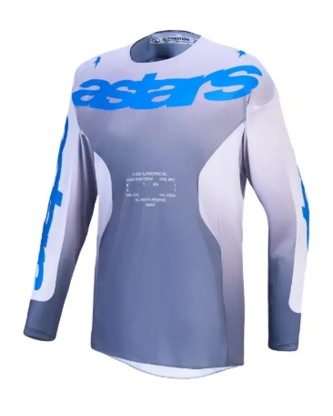 Мотокрос джърси ALPINESTARS RACER AMBER GRY/LIL/BLU