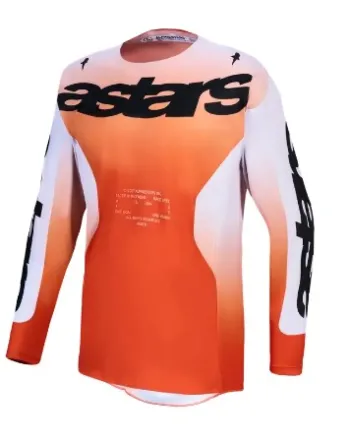 Мотокрос джърси ALPINESTARS RACER AMBER RED/LIL/BLK