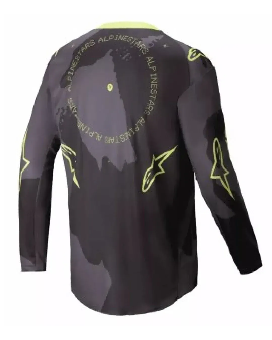 Мотокрос джърси Alpinestars RACER HOLLOW CAMO/YELLOW