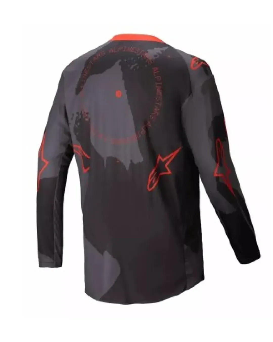 Мотокрос джърси Alpinestars RACER HOLLOW GY/CAMO/OR