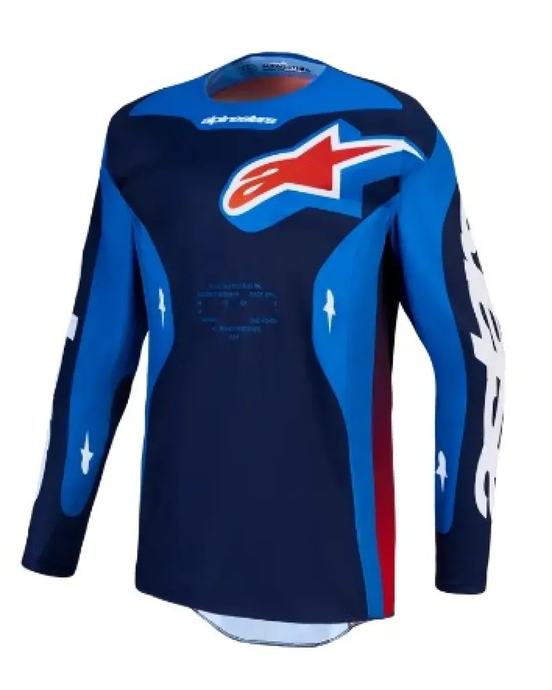 Мотокрос джърси ALPINESTARS RACER HUNT BLUE/RED