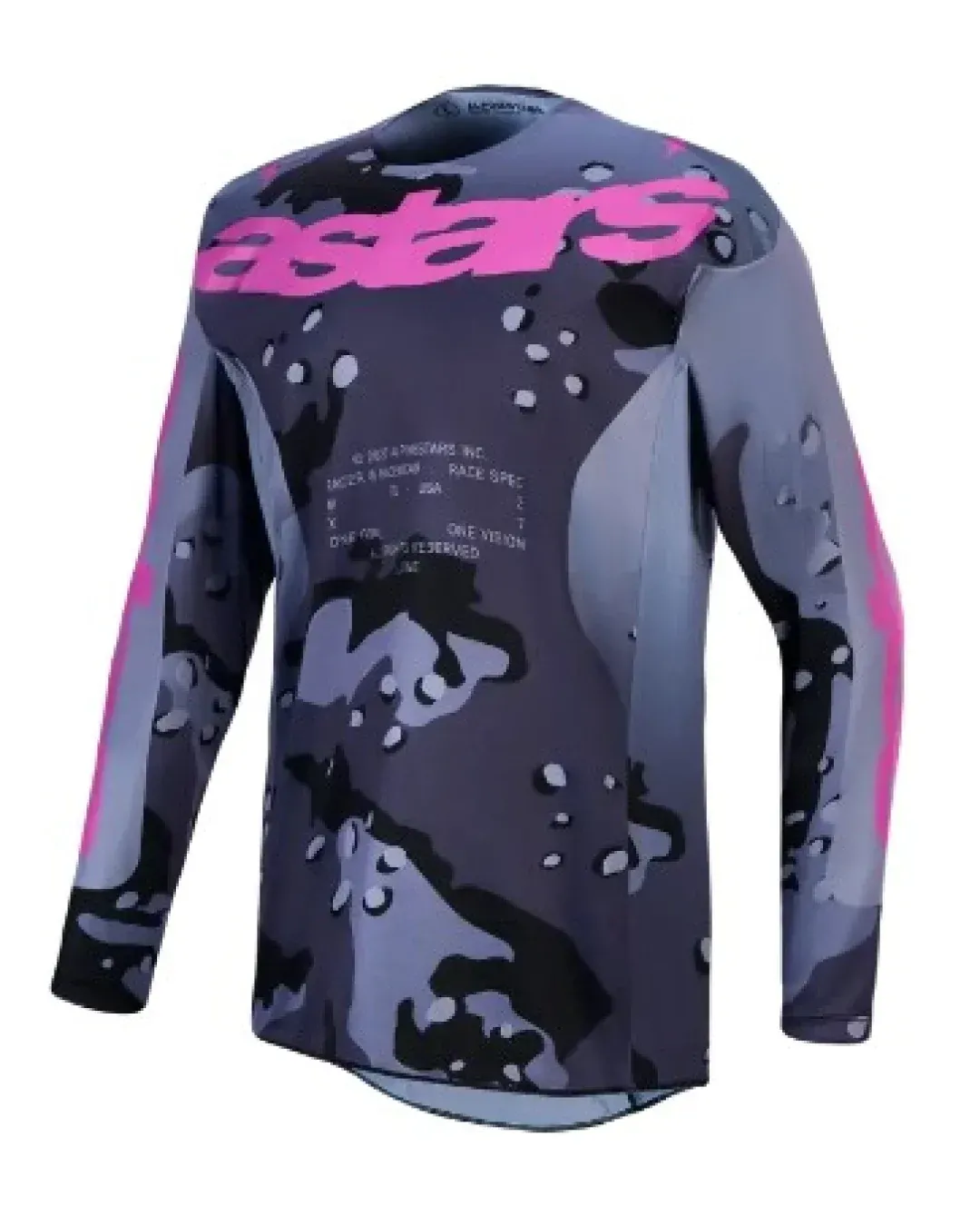 Мотокрос джърси ALPINESTARS RACER LONE GY/CAMO/PU