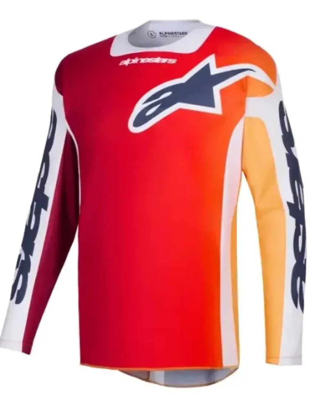 Мотокрос джърси Alpinestars RACER PORTL RED/GRAY