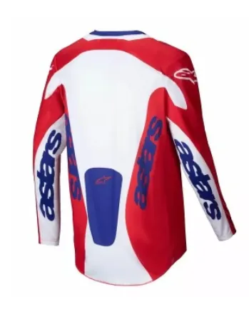 Мотокрос джърси Alpinestars RACER VEIL RED/WHITE