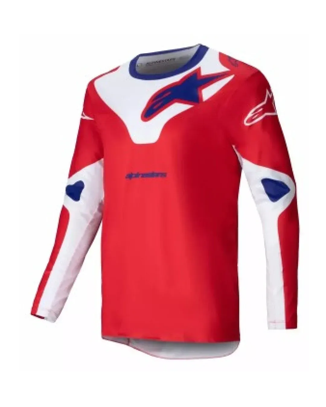 Мотокрос джърси Alpinestars RACER VEIL RED/WHITE