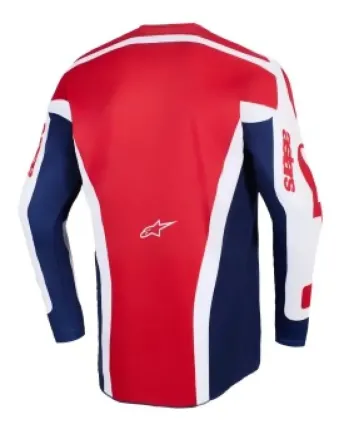 Мотокрос джърси Alpinestars RIWAY WH/BLUE/RED