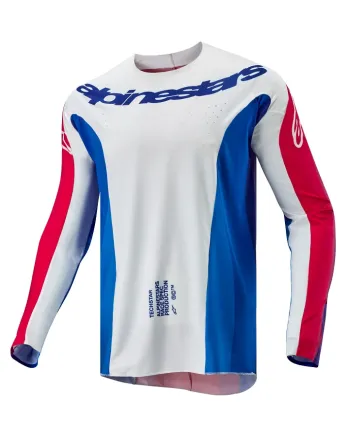 Мотокрос джърси ALPINESTARS  T-STAR PNEU B/R/W