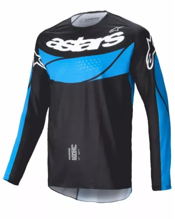 Мотокрос джърси Alpinestars TECHSTAR DREEM BLACK/BLUE