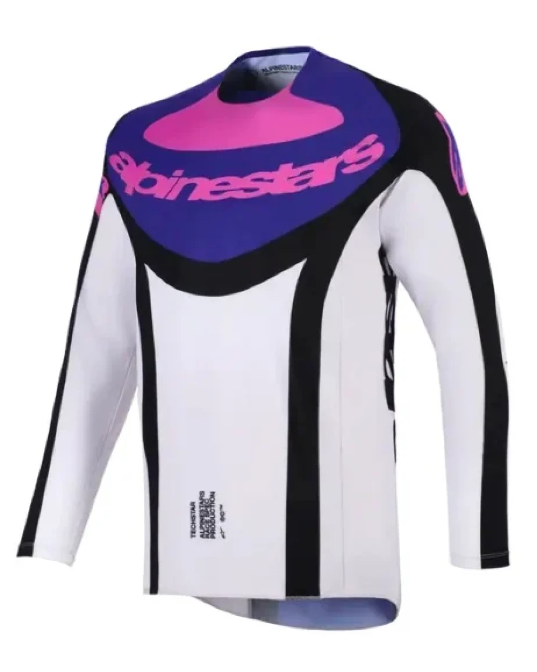 Мотокрос джърси Alpinestars TECHSTAR KNIF BLACK / GRAY/ PURPLE