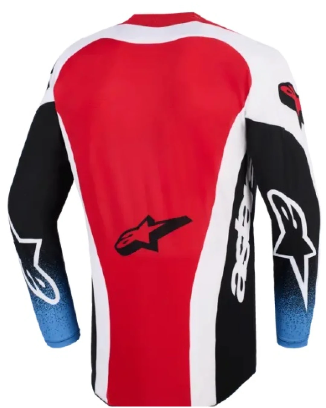Мотокрос джърси Alpinestars TECHSTAR KNIF BLACK WHITE RED