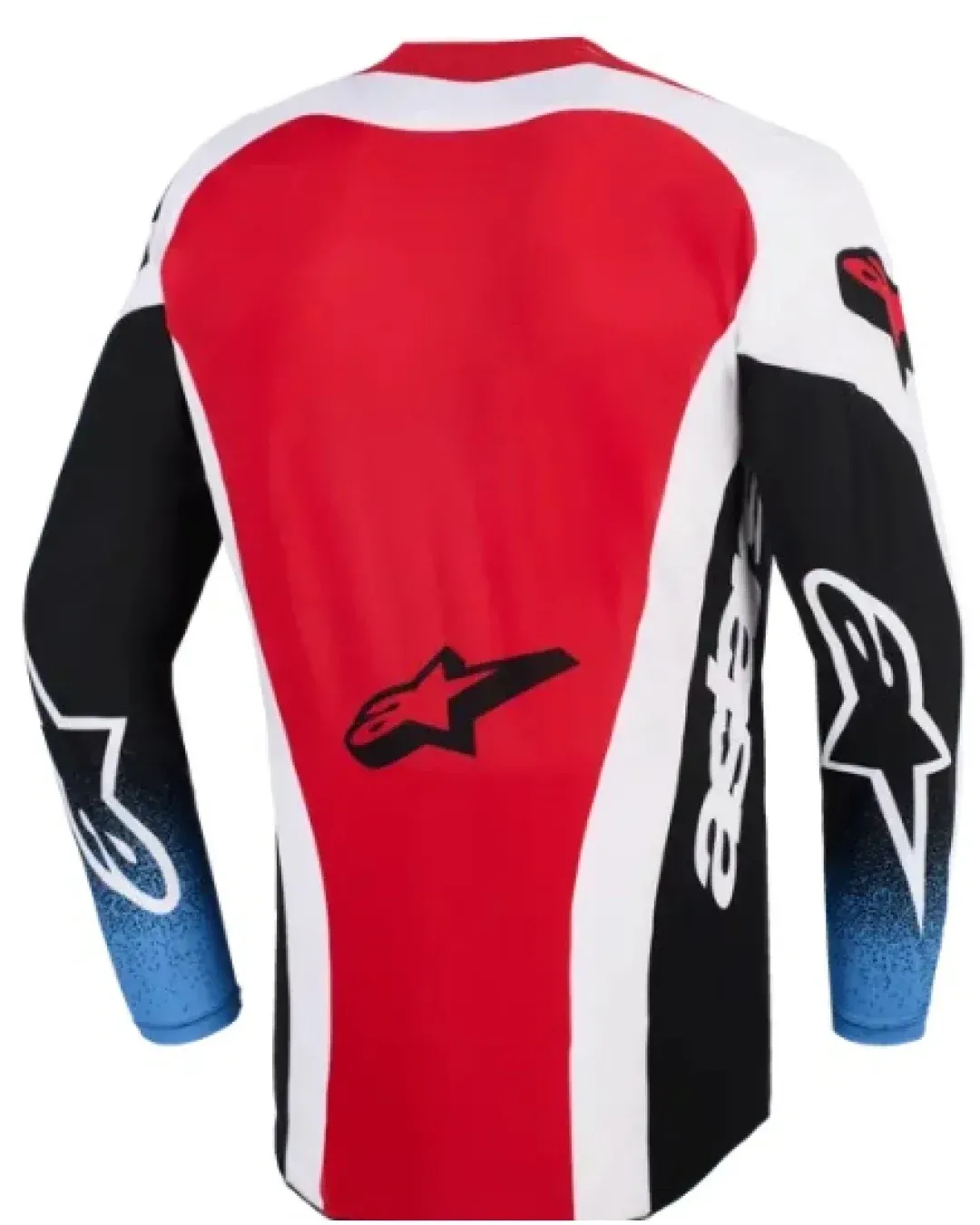 Мотокрос джърси Alpinestars TECHSTAR KNIF BLACK WHITE RED