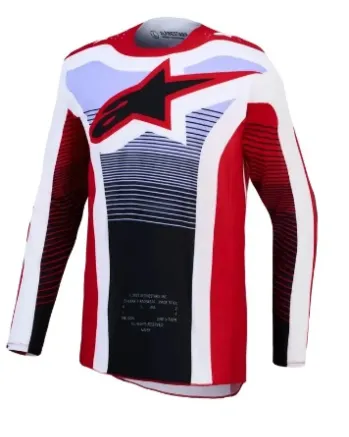 Мотокрос джърси ALPINESTARS TECHSTAR MAVEN RED/WH/BK