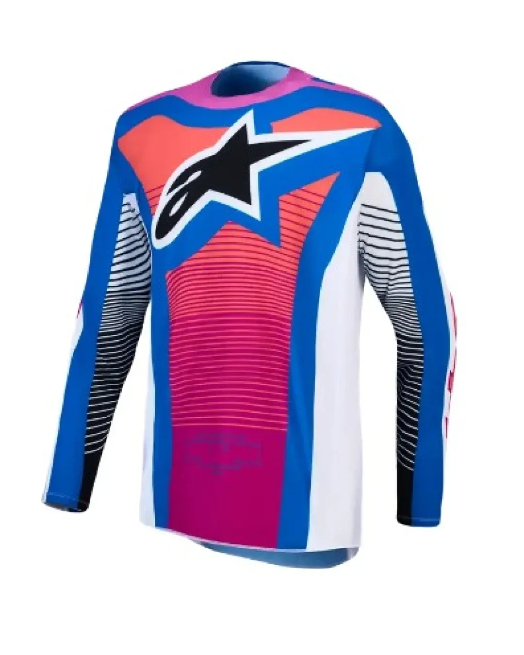 Мотокрос джърси ALPINESTARS TECHSTAR MAVEN WHITE/CL/BL