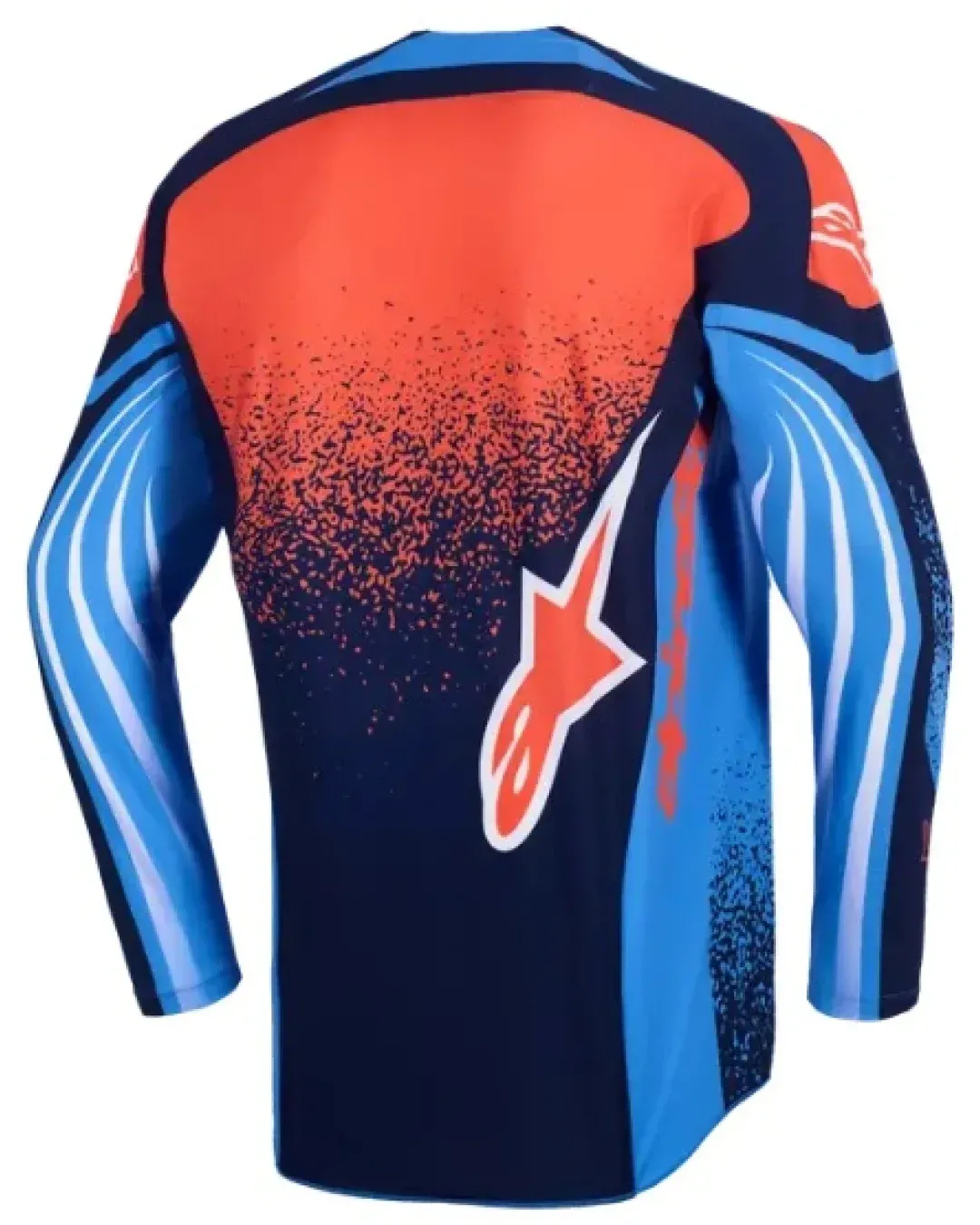 Мотокрос джърси Alpinestars TECHSTAR NOMUR NAVY/ОRANGE/BLUE