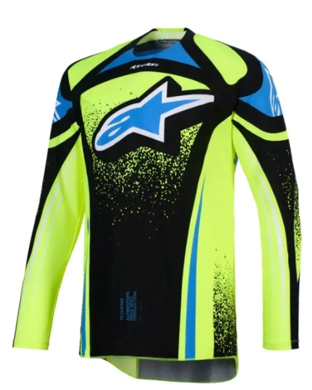 Мотокрос джърси Alpinestars TECHSTAR NOMUR NAVY/YELLOW/BLUE