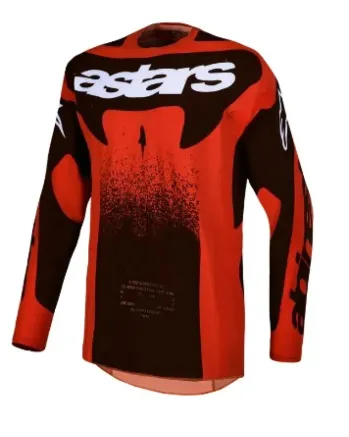 Мотокрос джърси ALPINESTARS TECHSTAR SWAN RED/BK/WH