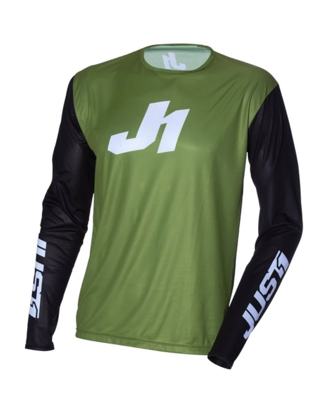 Мотокрос джърси Just1 J-Essential Army Black/White