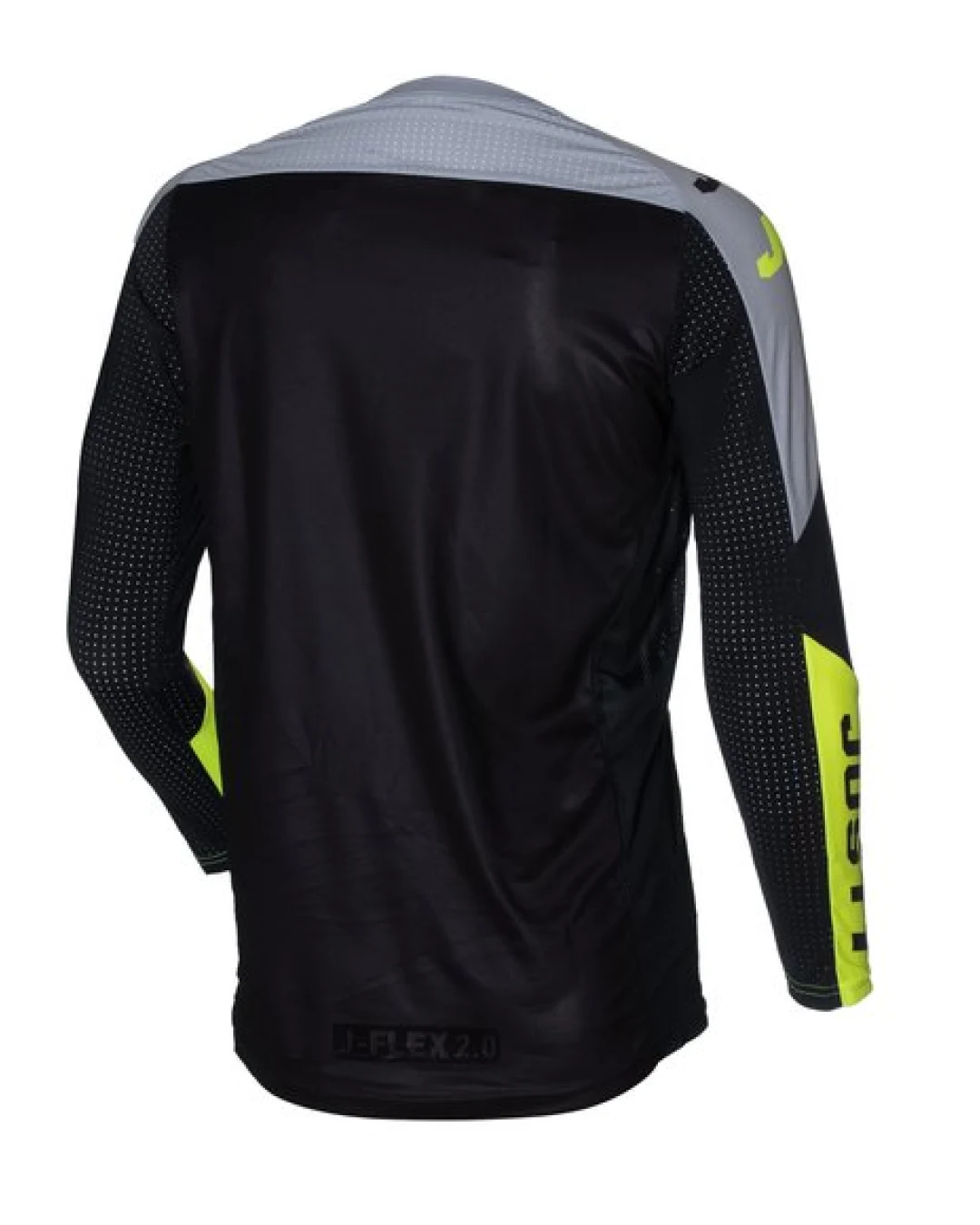 Мотокрос джърси Just1 J-Flex 2.0 District Grey/Yellow Fluo/Black