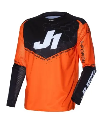Мотокрос джърси Just1 J-Force Hexa Orange/Black