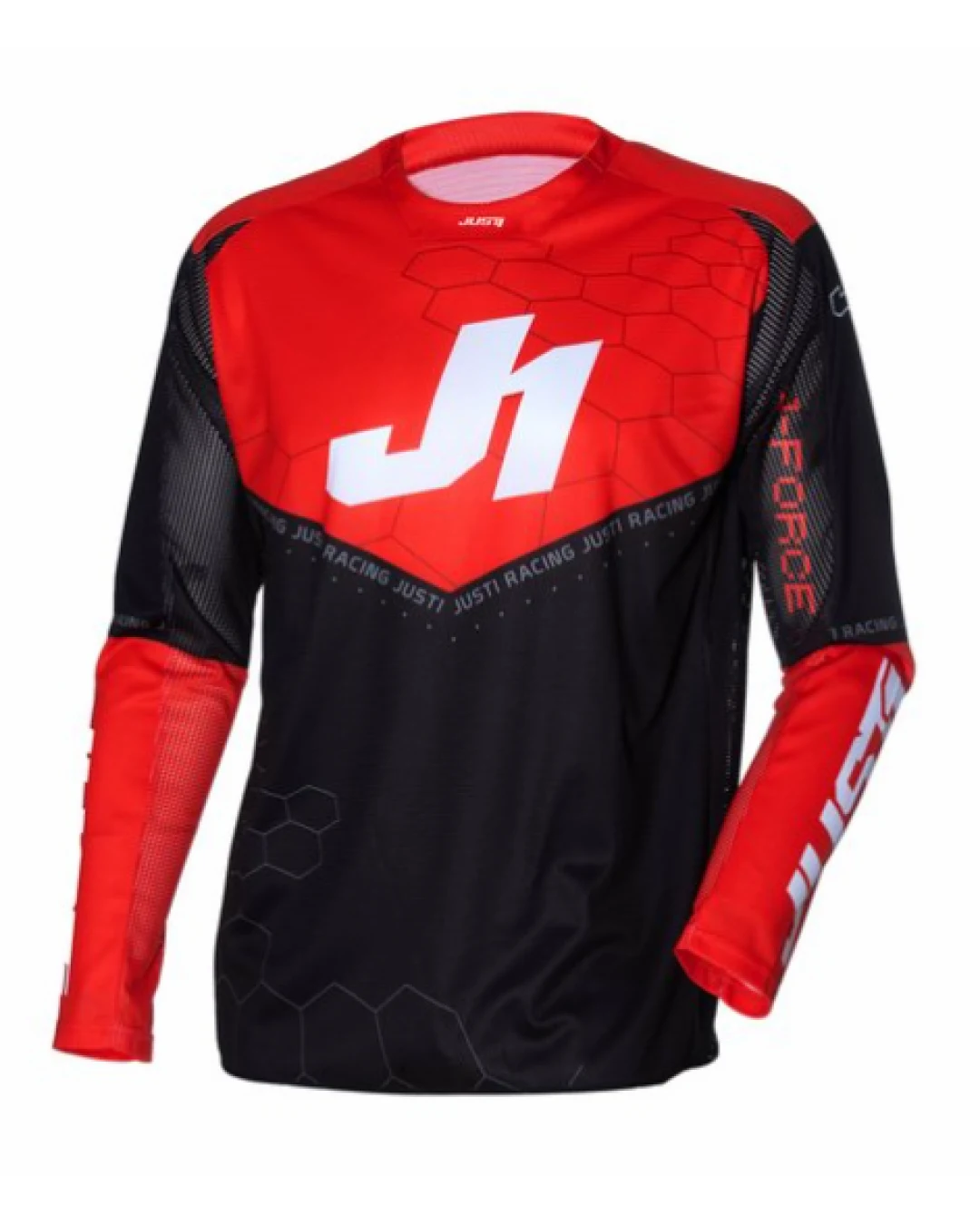 Мотокрос джърси Just1 J-Force Hexa Red/Black/White