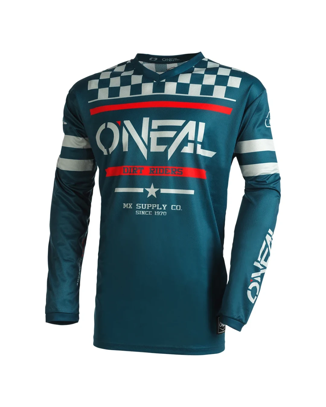 Мотокрос джърси O'NEAL SQUADRON V.22 TEAL/GRAY