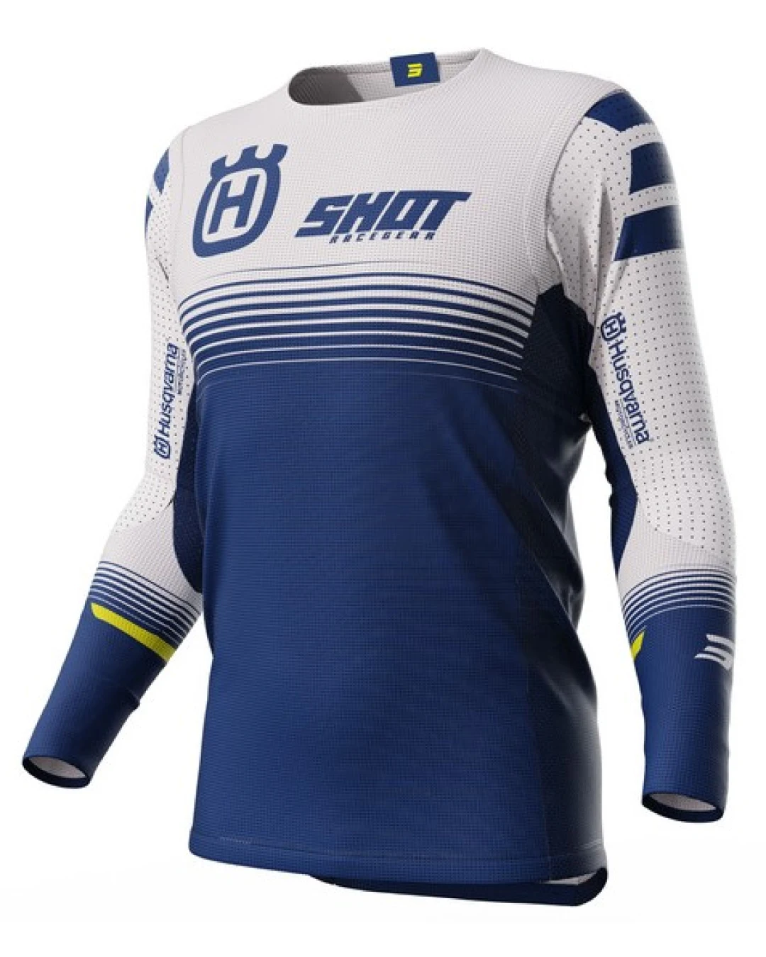 Мотокрос джърси SHOT Aerolite Husqvarna LTD 2023 Blue