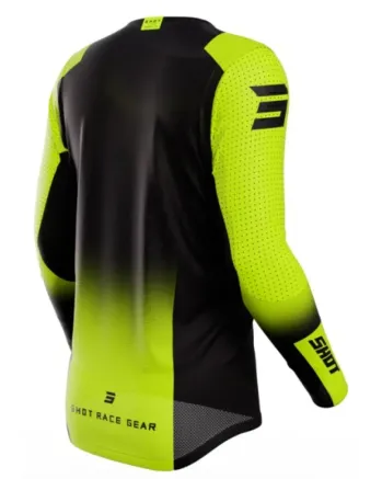 Мотокрос джърси SHOT Aerolite Ultima Neon Yellow