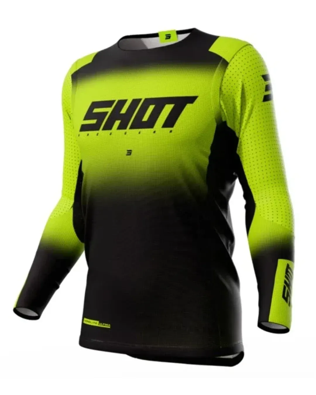 Мотокрос джърси SHOT Aerolite Ultima Neon Yellow