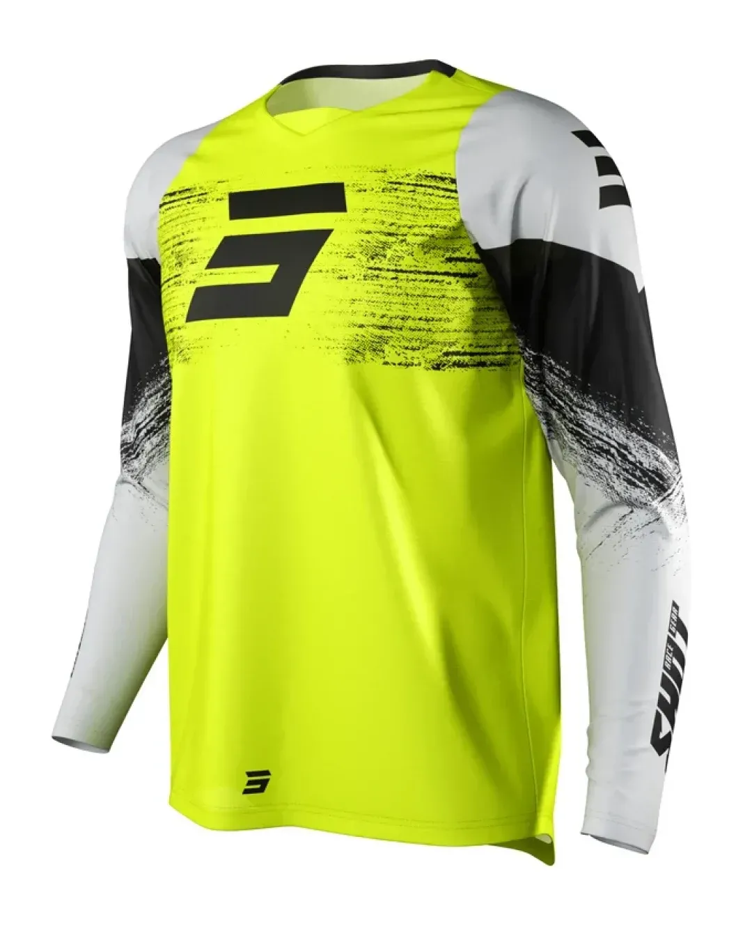Мотокрос джърси SHOT Burst Neon Yellow