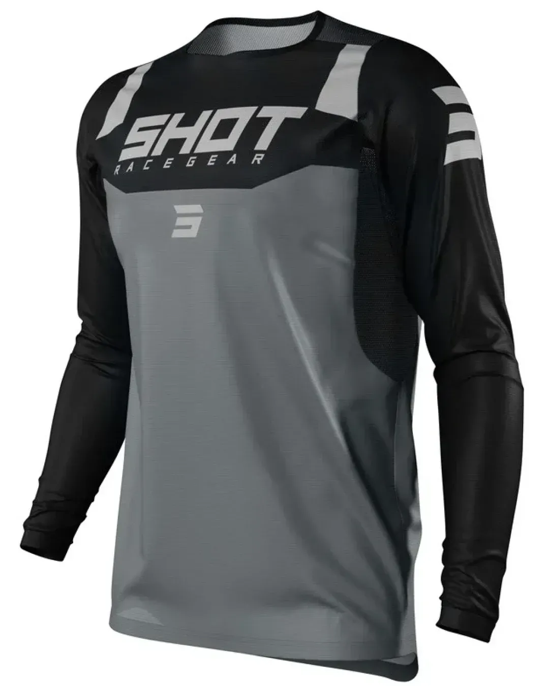 Мотокрос джърси SHOT Chase Grey