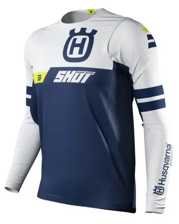 Мотокрос джърси SHOT Husqvarna Limited Edition 2022 Blue