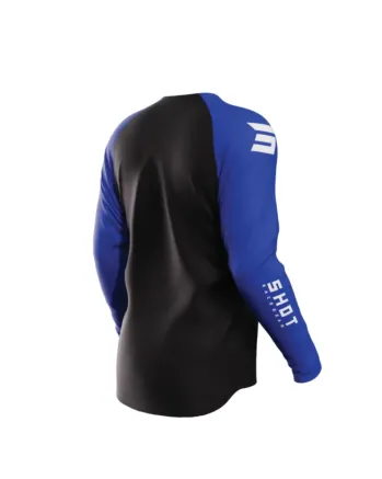 Мотокрос джърси SHOT Raw Escape Royal Blue