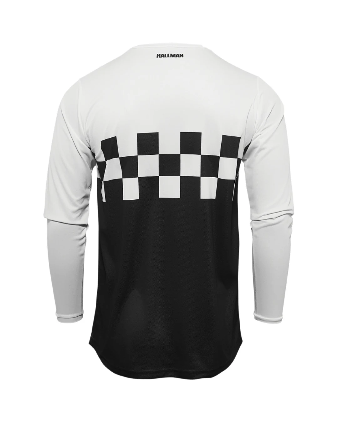 Мотокрос джърси THOR HALLMAN DIFFER CHEQ BLACK/WHITE