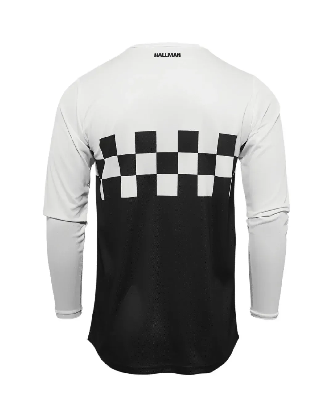 Мотокрос джърси THOR HALLMAN DIFFER CHEQ BLACK/WHITE