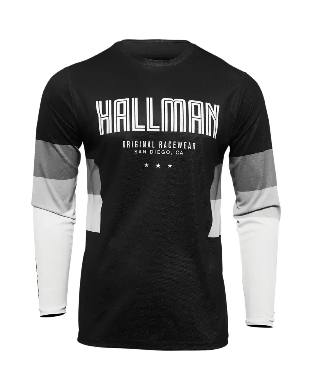 Мотокрос джърси THOR HALLMAN DIFFER DRAFT BLACK/WHITE