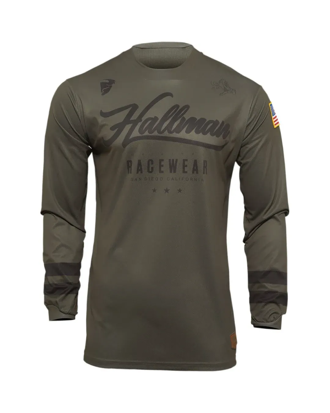 Мотокрос джърси THOR HALLMAN HOPETOWN ARMY/BLACK