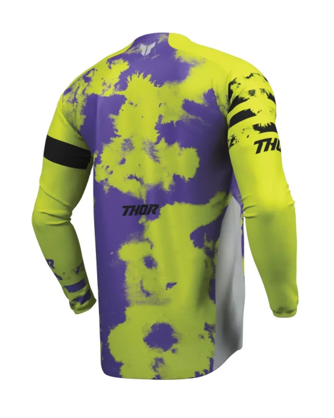 Мотокрос джърси THOR LAUNCHMODE BLEACH GRAY/ACID