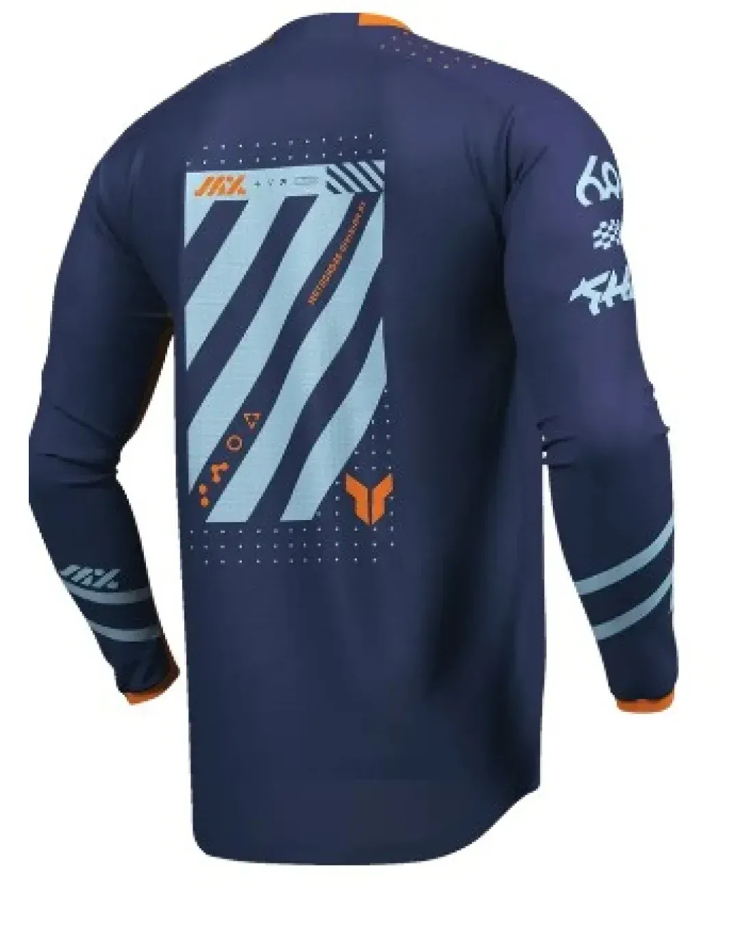 Мотокрос джърси THOR LAUNCHMODE FUTURA NV/ORG