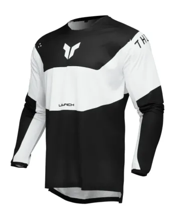 Мотокрос джърси THOR LAUNCHMODE STORM BLACK